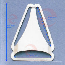 Hebilla de cinturón de triángulo para overoles de babero / accesorios de ropa (P5-96S)